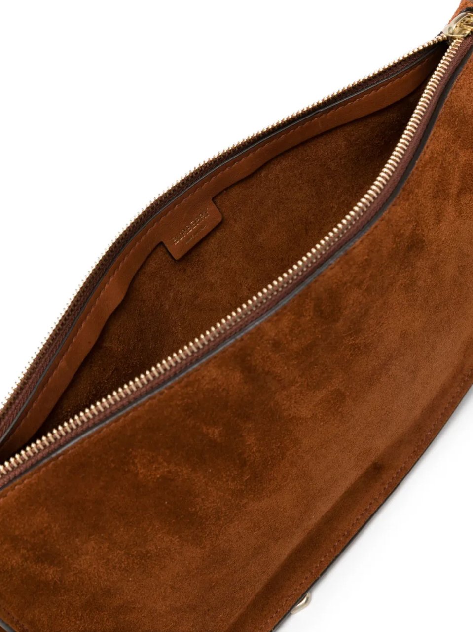 Burberry Shield Sling Charm Shoulder Bag Bruin