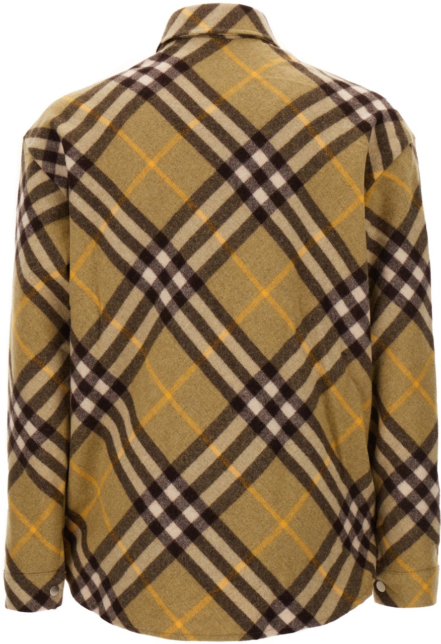 Burberry Burberry Printed wool blend shirt Divers