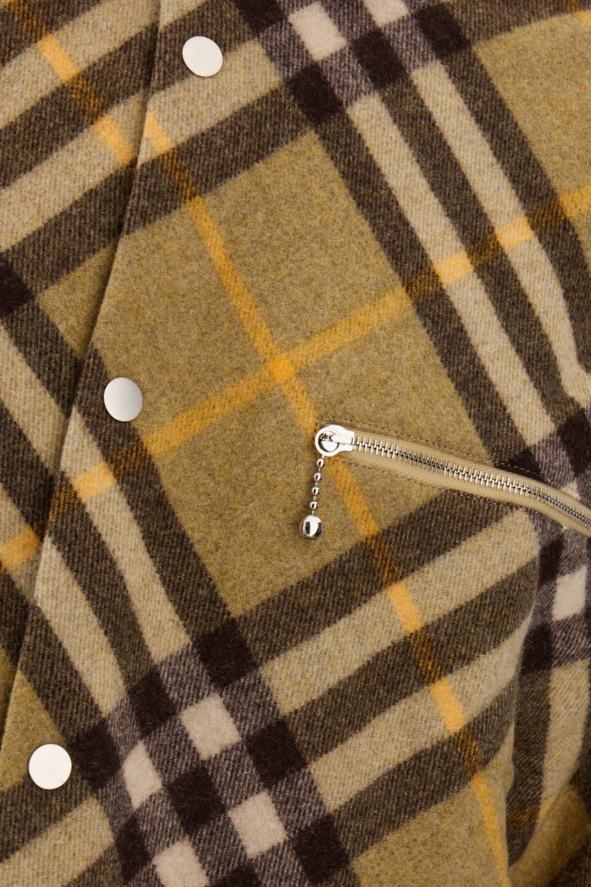 Burberry Burberry Printed wool blend shirt Divers