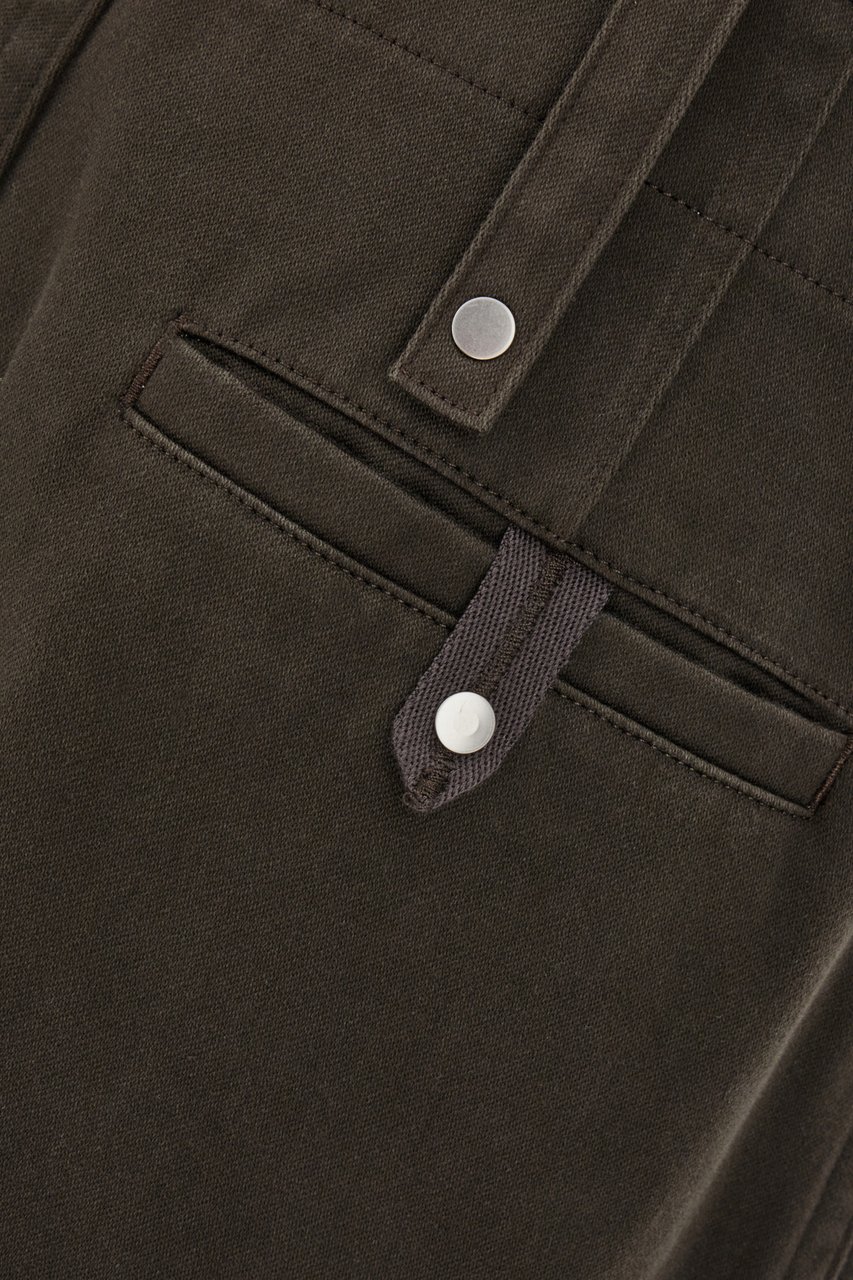 Burberry Burberry Mud cotton pants Bruin