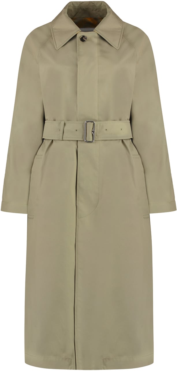 Burberry Checked reversible trench-coat Beige