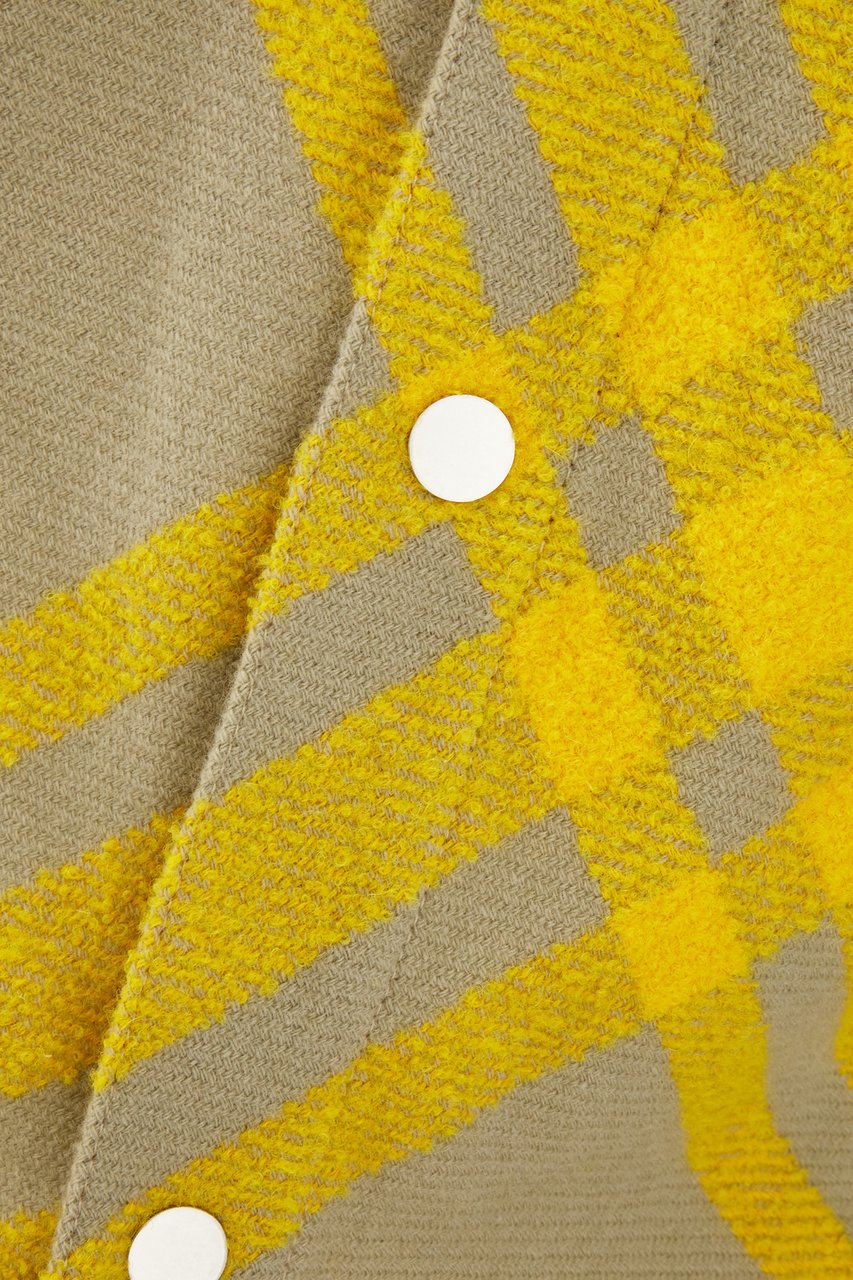 Burberry Burberry Printed wool blend shirt Divers