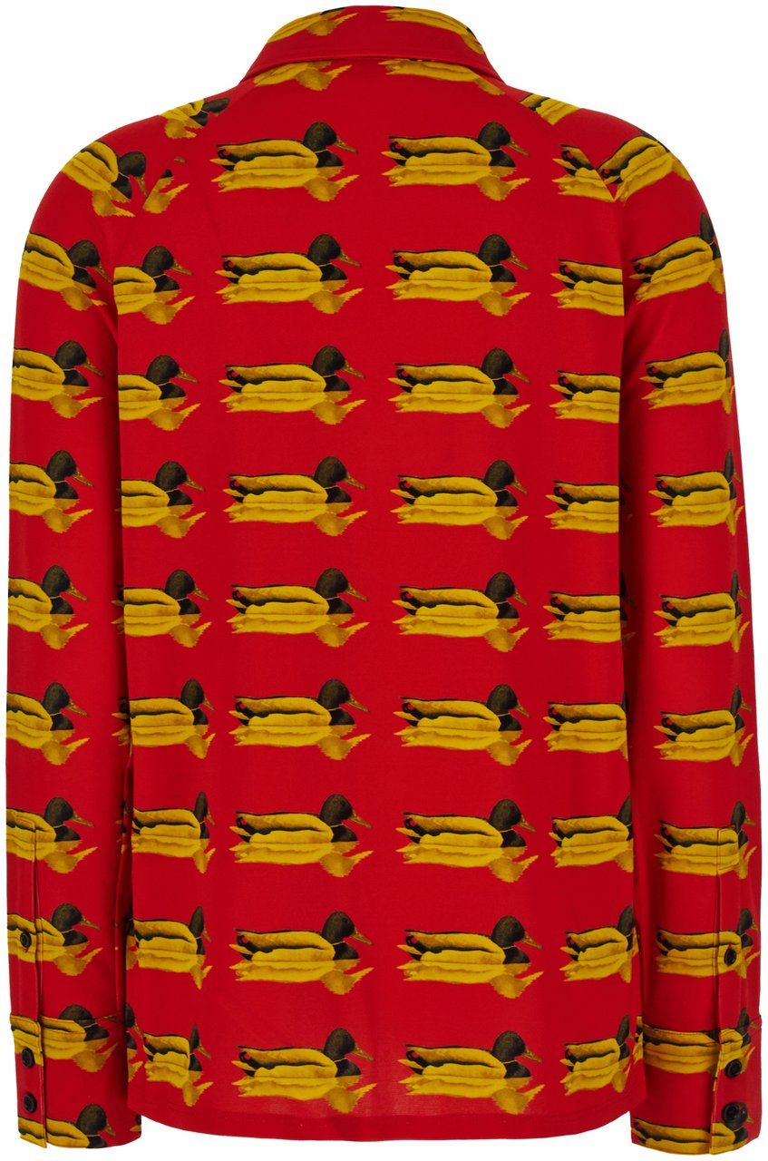 Burberry Burberry Printed stretch viscose shirt Divers