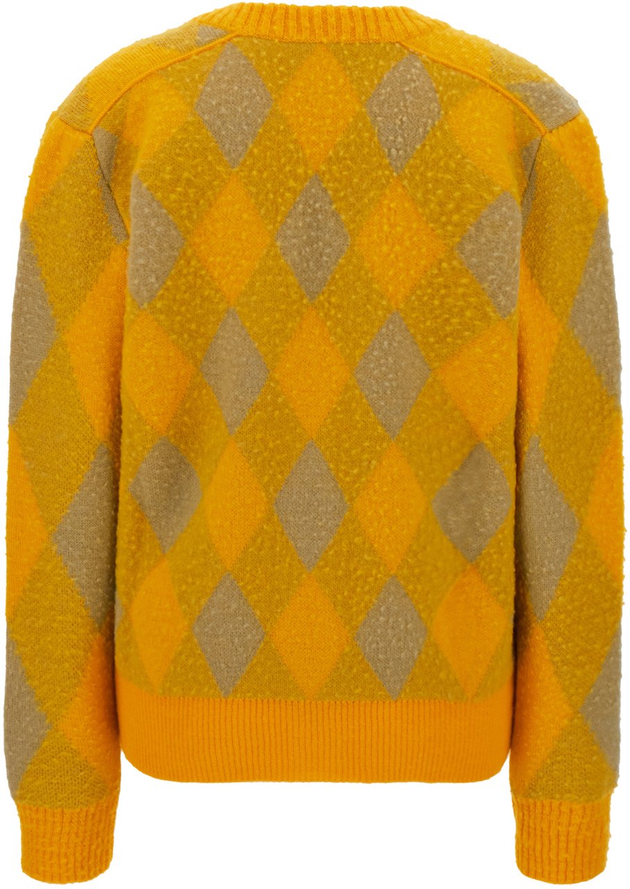 Burberry Burberry Embroidered wool cardigan Divers