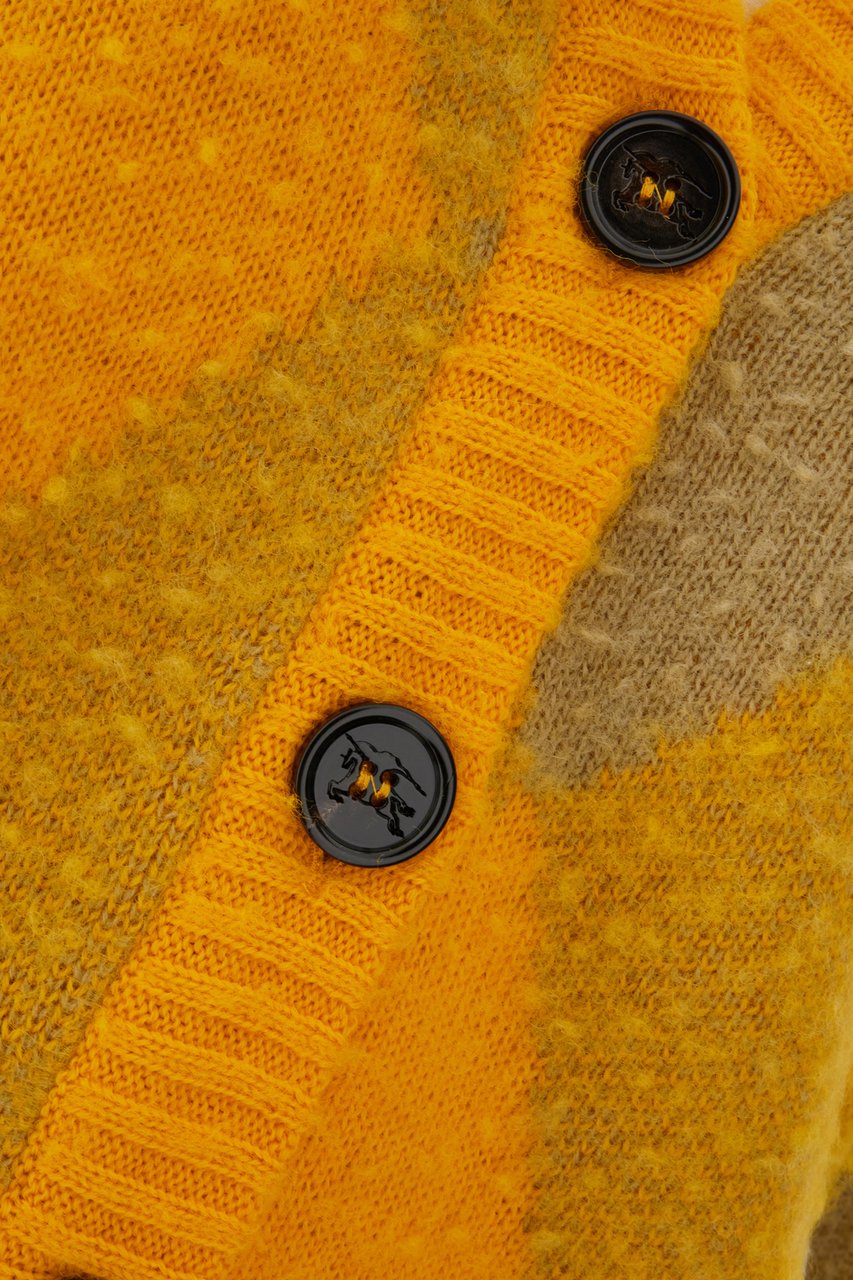 Burberry Burberry Embroidered wool cardigan Divers