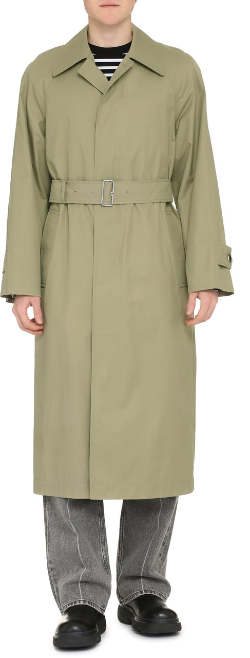 Burberry Cotton trench coat Neutraal