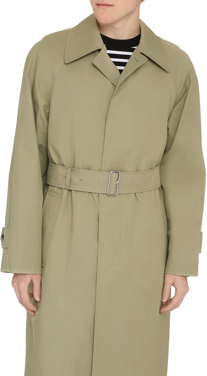 Burberry Cotton trench coat Neutraal