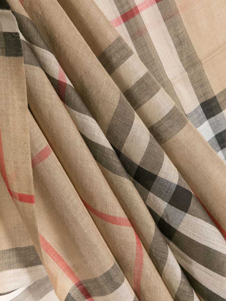 Burberry Scarfs Beige Beige
