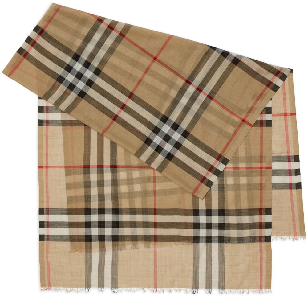 Burberry Scarfs Beige Beige