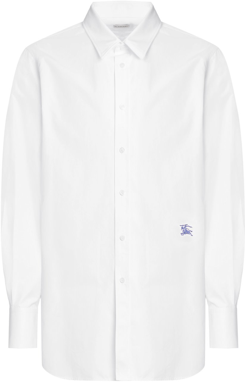 Burberry Cotton poplin shirt Wit