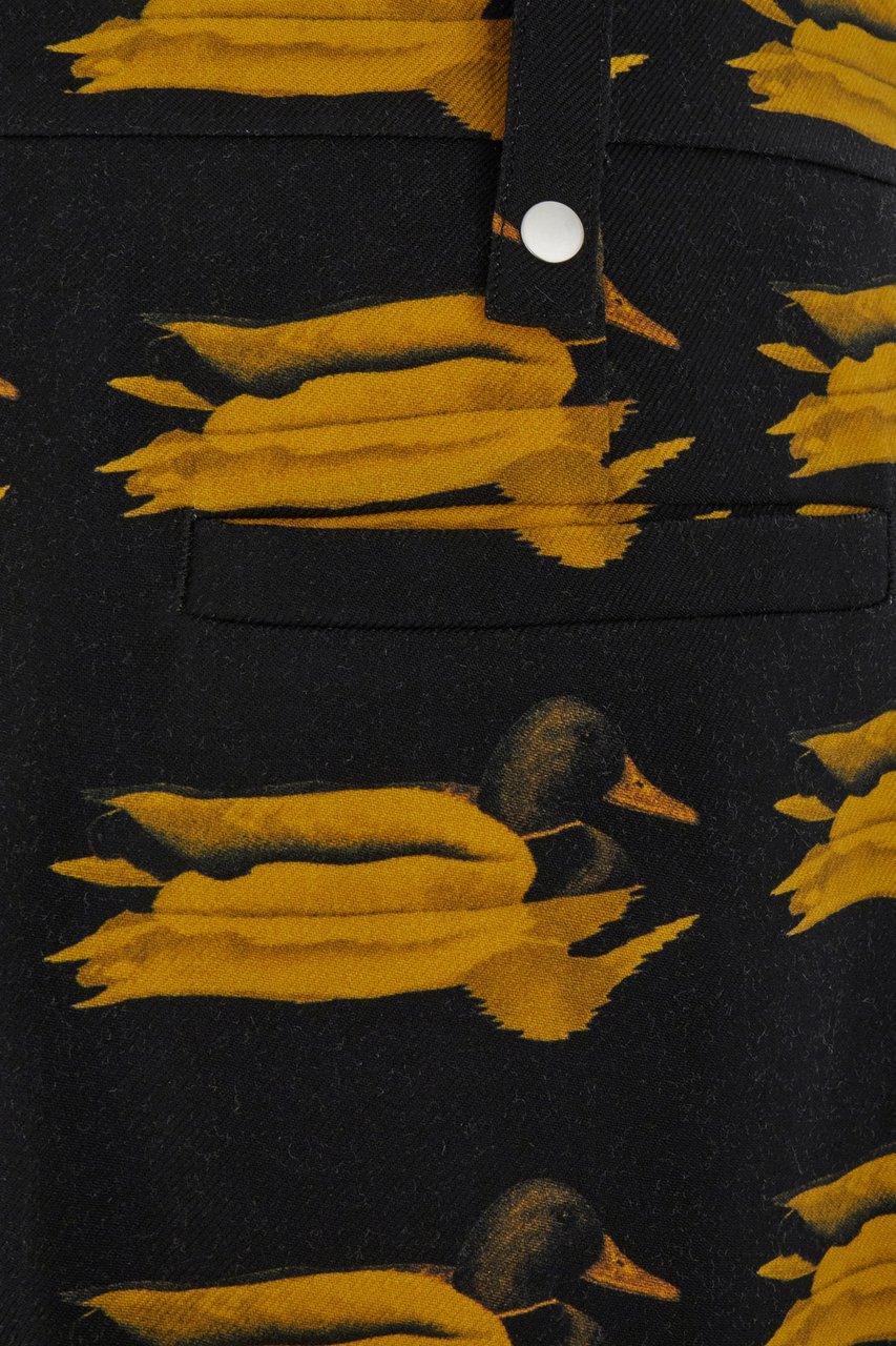 Burberry Burberry Printed wool pants Divers