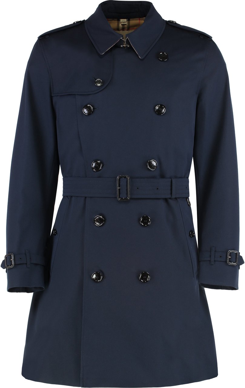 Burberry Cotton trench coat Navy