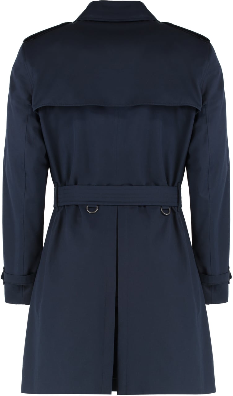 Burberry Cotton trench coat Navy