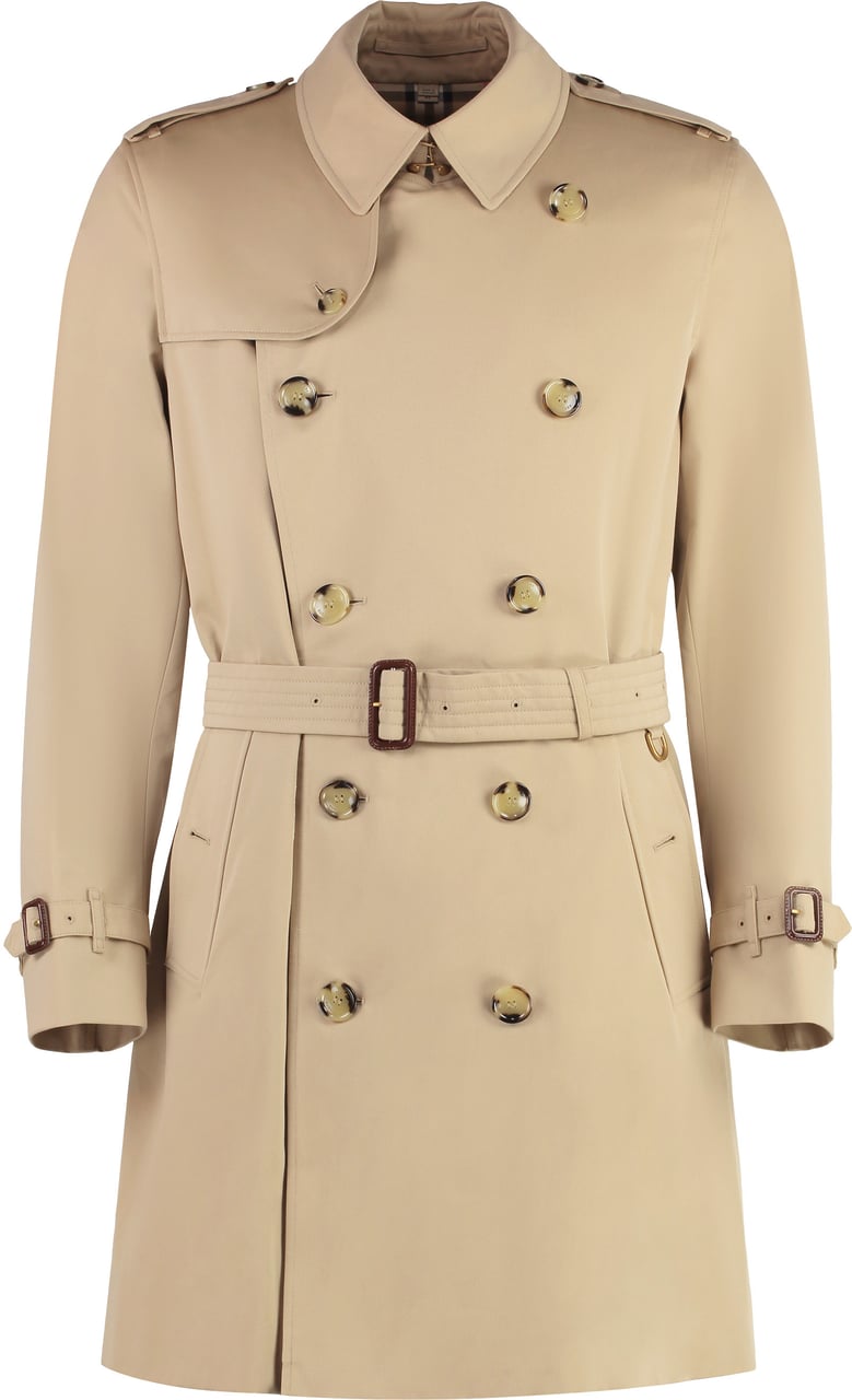 Burberry Kensington cotton trench coat Beige