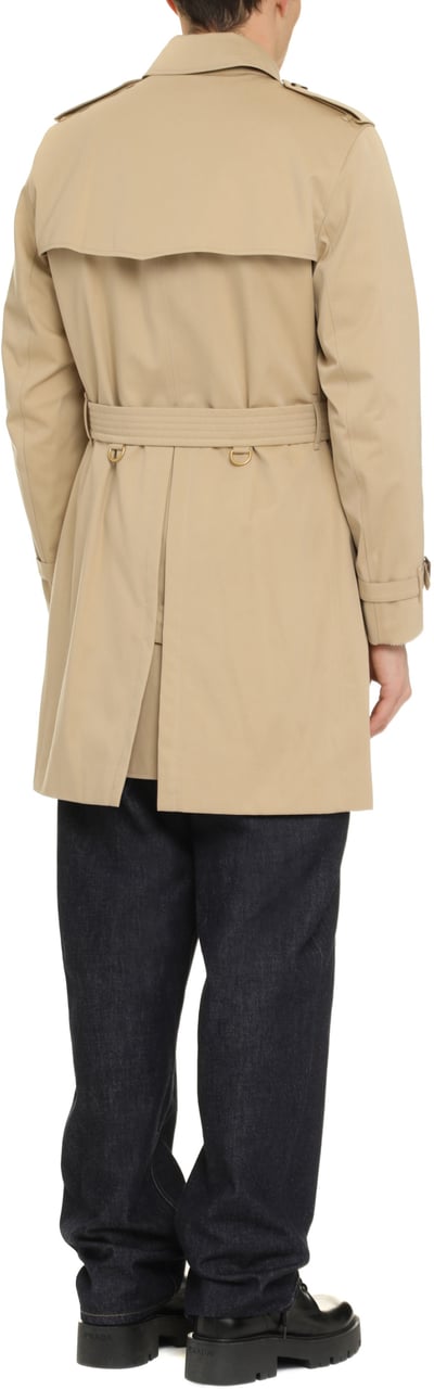 Burberry Kensington cotton trench coat Beige