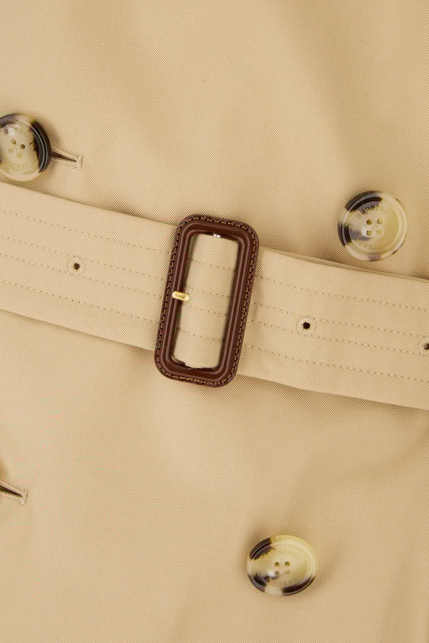 Burberry Burberry Beige gabardine trench coat Beige