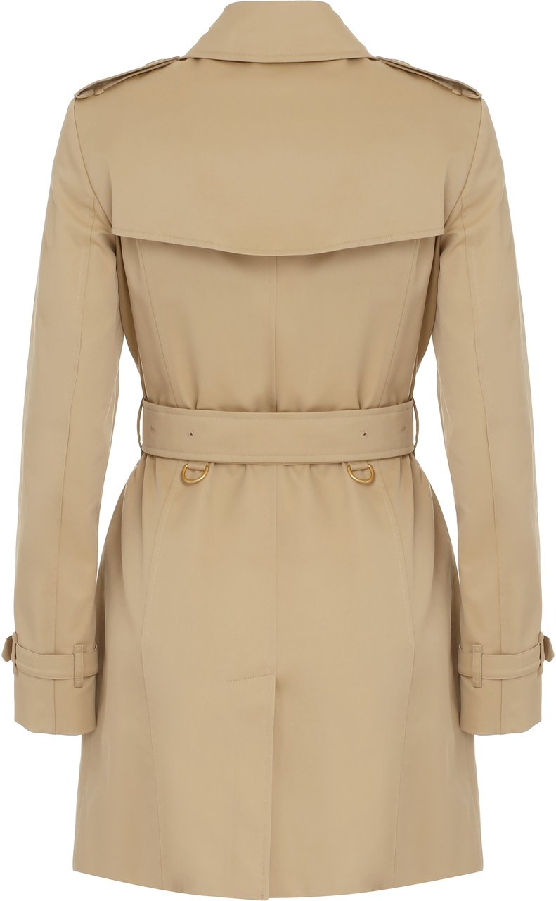 Burberry Gabardine trench coat Neutraal