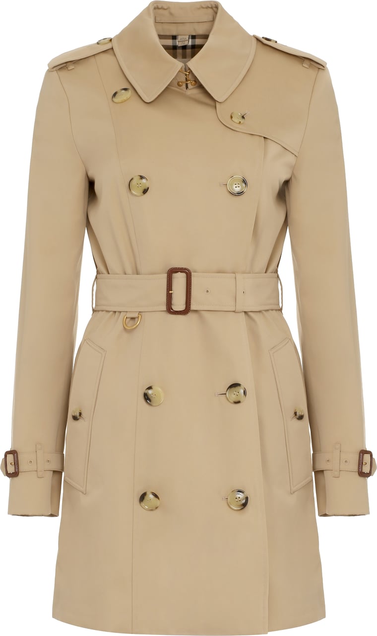 Burberry Gabardine trench coat Neutraal