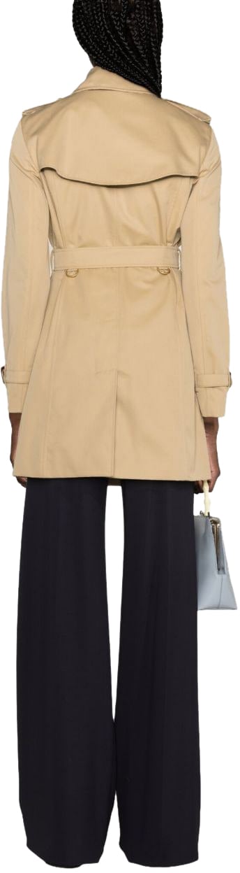 Burberry Coats Beige Beige