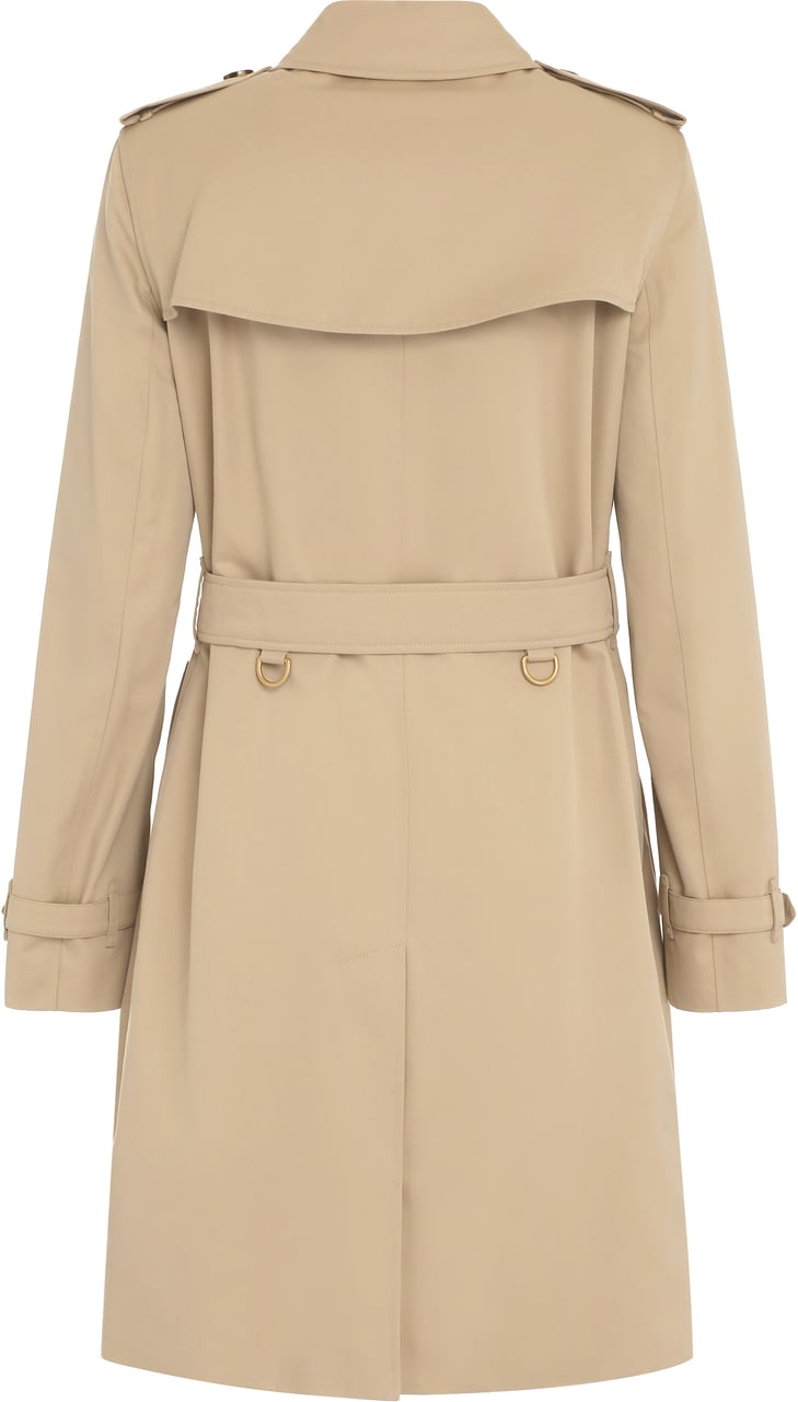 Burberry Cotton trench coat Neutraal