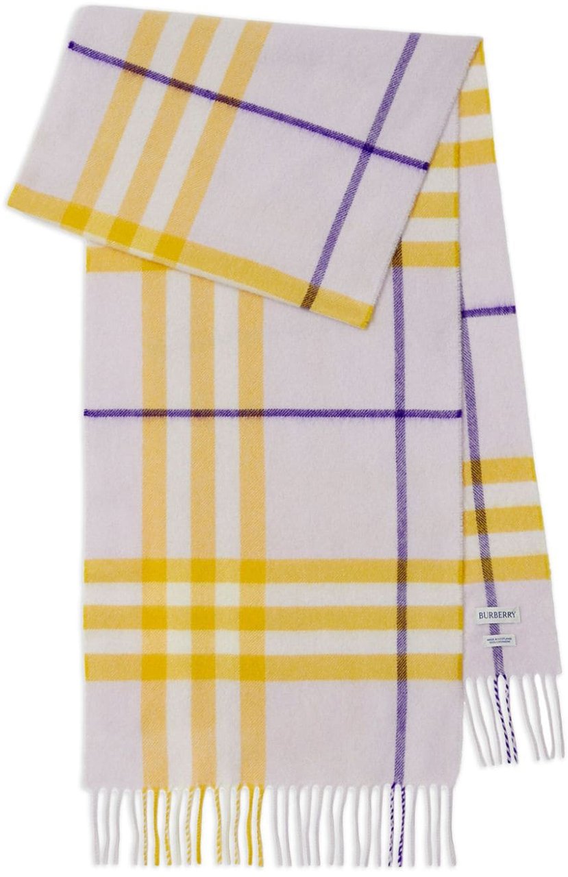 Burberry Scarfs Lilac Paars