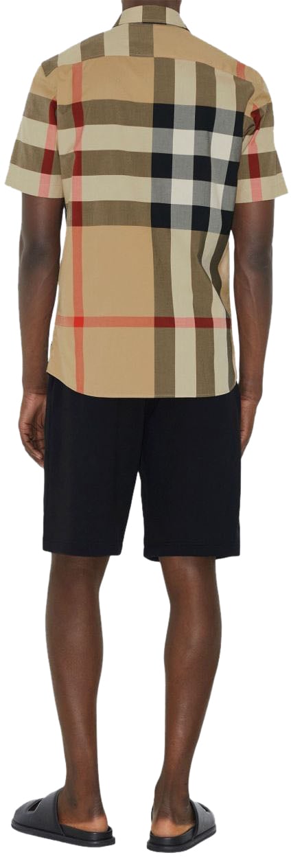 Burberry Shirts Beige Beige