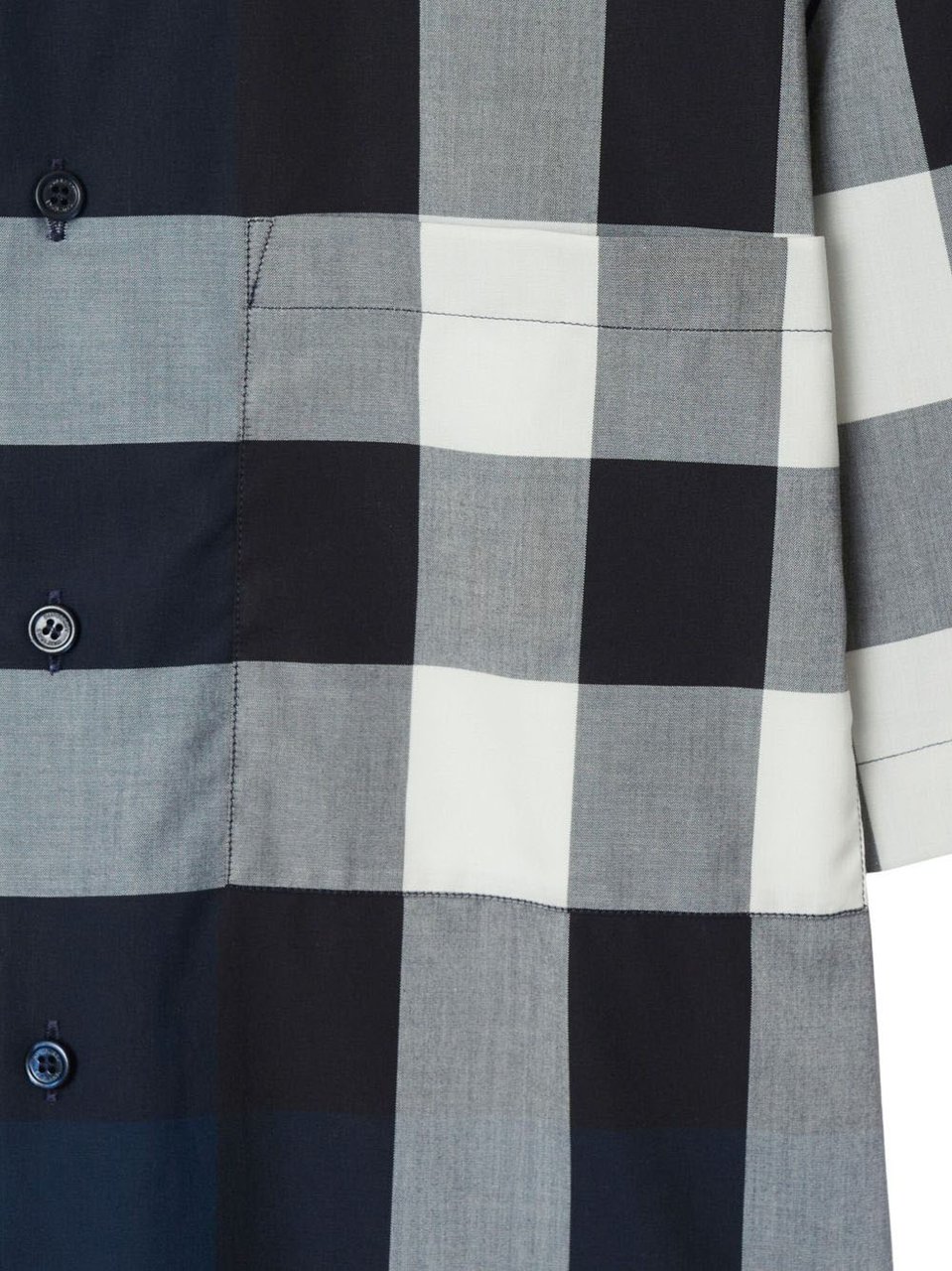 Burberry Shirts Navy Navy