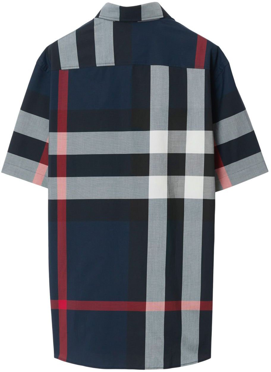 Burberry Shirts Navy Navy