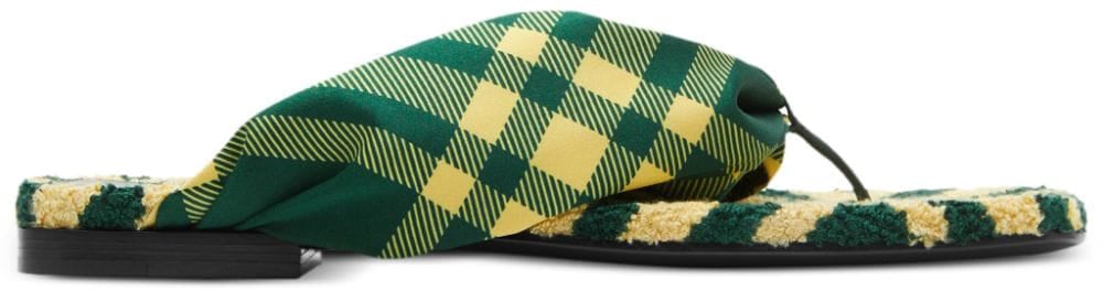 Burberry Sandals Green Groen
