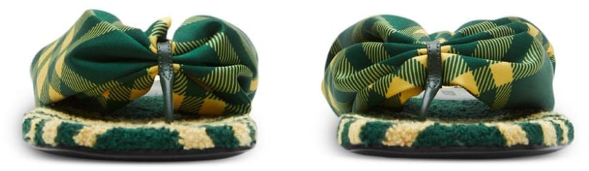 Burberry Sandals Green Groen