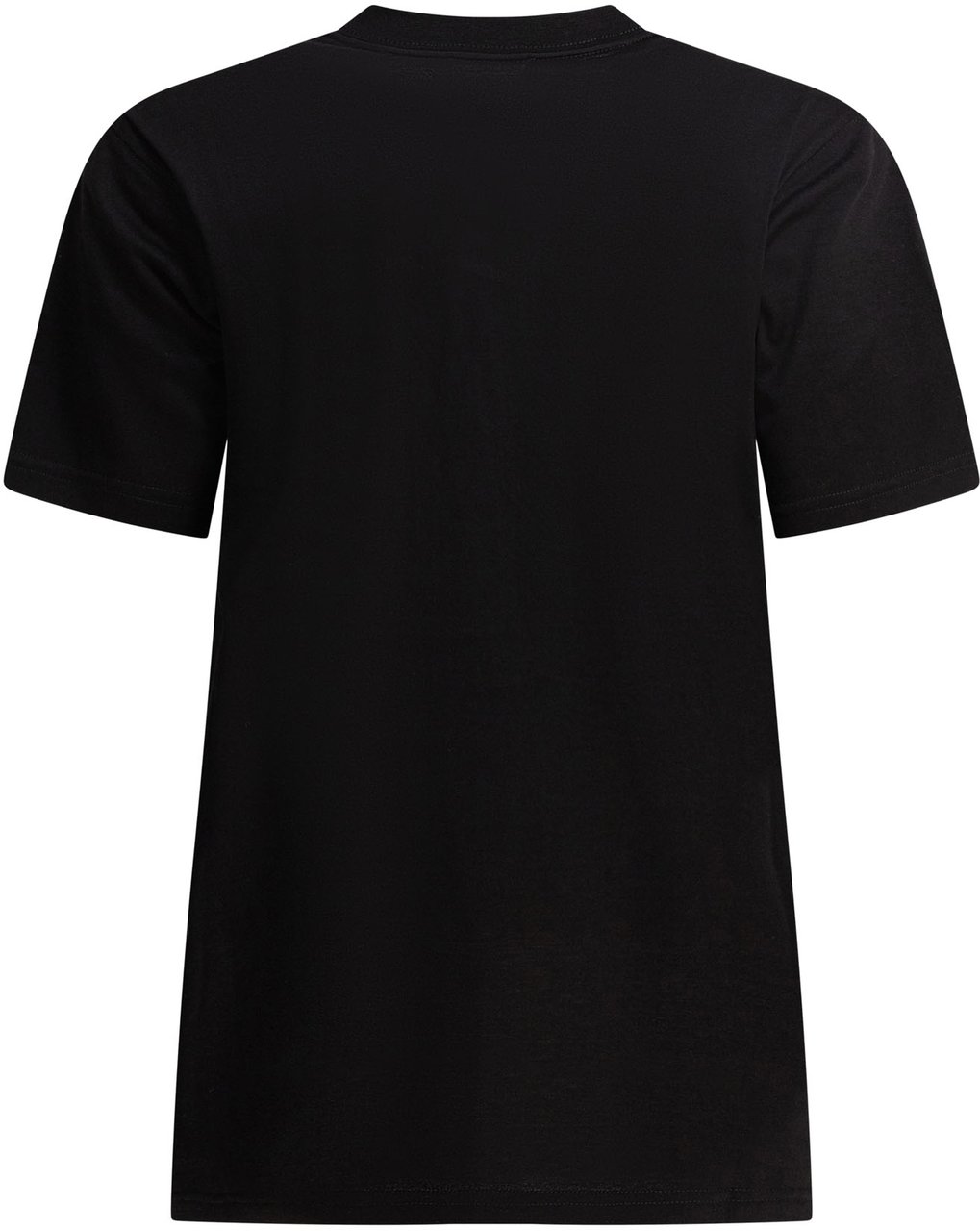 Burberry Crew-neck T-shirt with logo Zwart