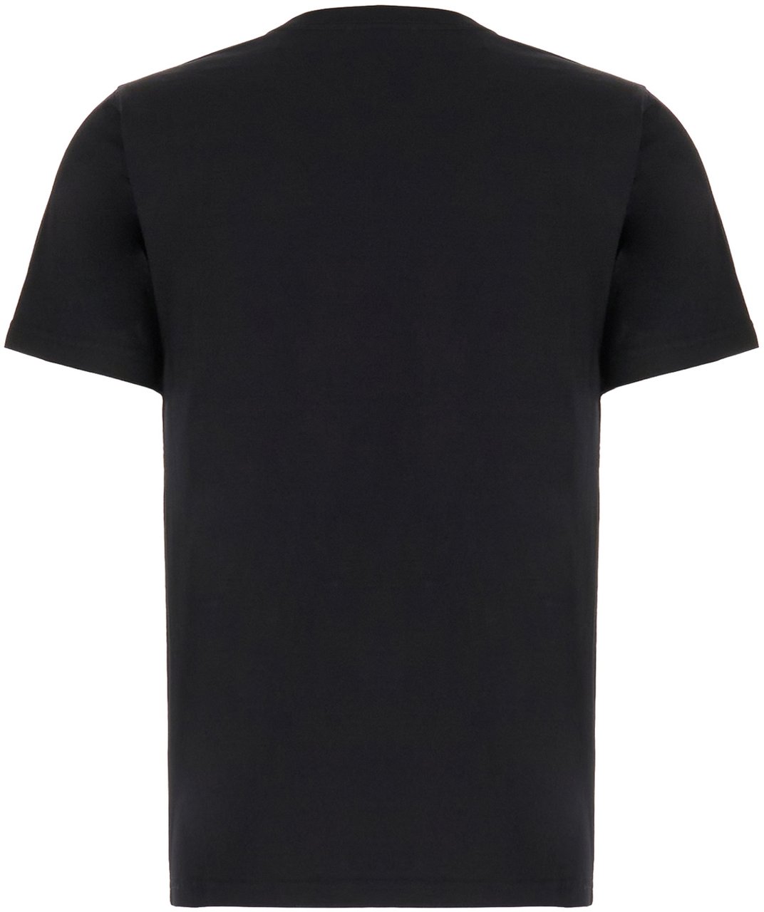 Burberry Black stretch cotton t-shirt Zwart