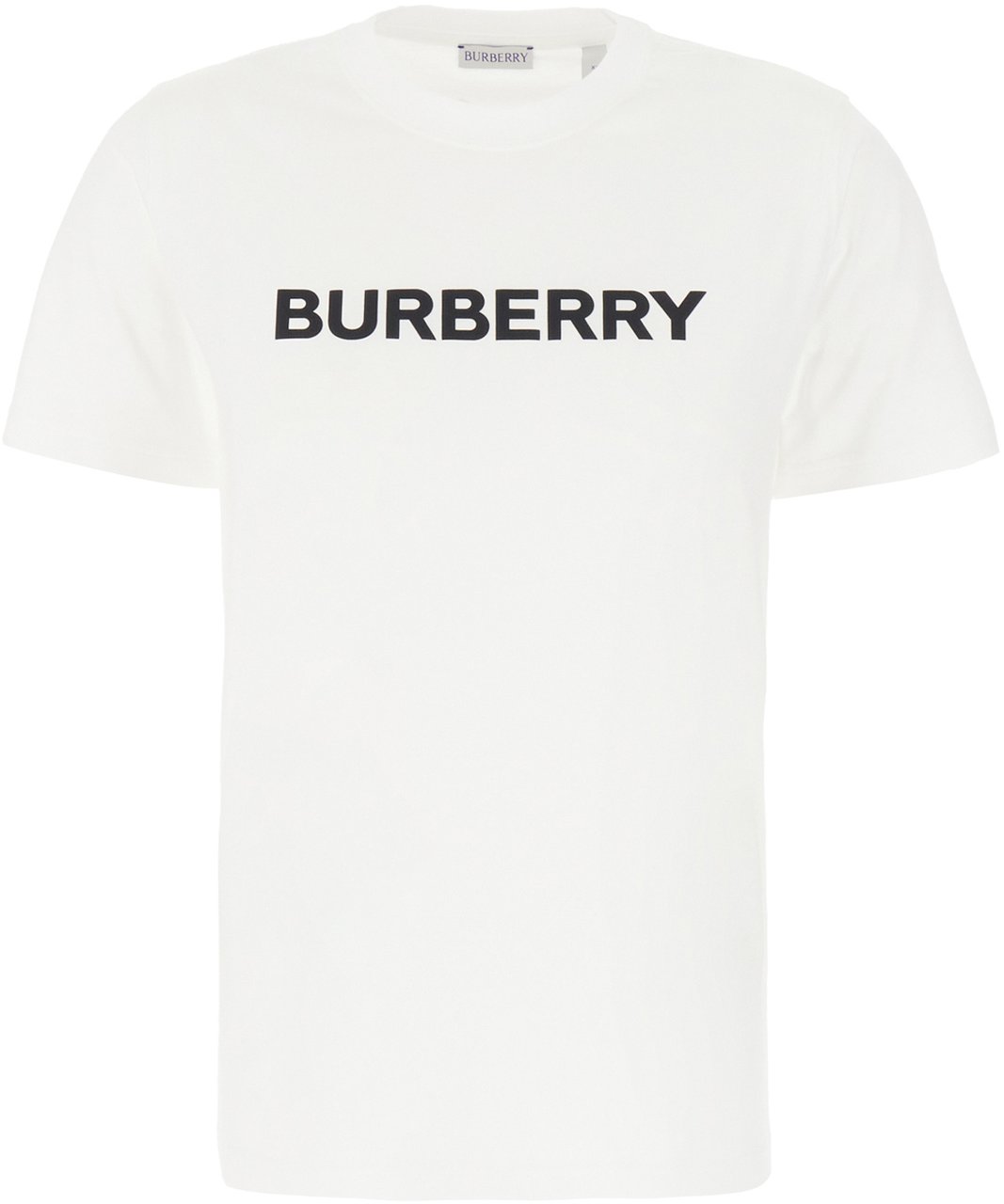 Burberry Burberry White stretch cotton t-shirt Wit