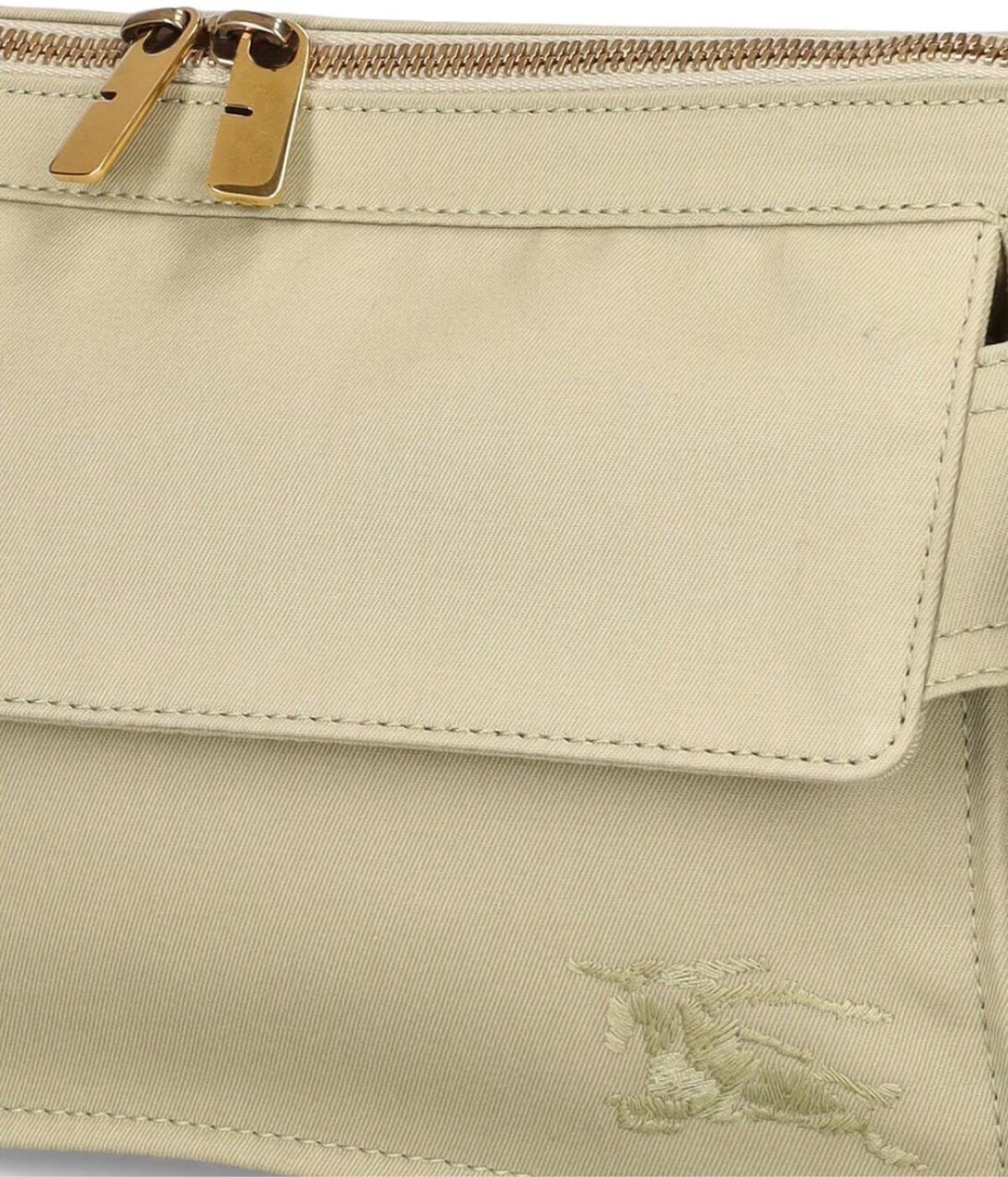 Burberry Trench Gabardine Logo Belt Bag Groen
