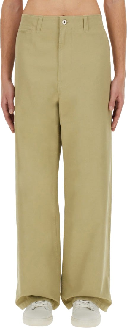 Burberry High-Waisted Straight Leg Pants Bruin