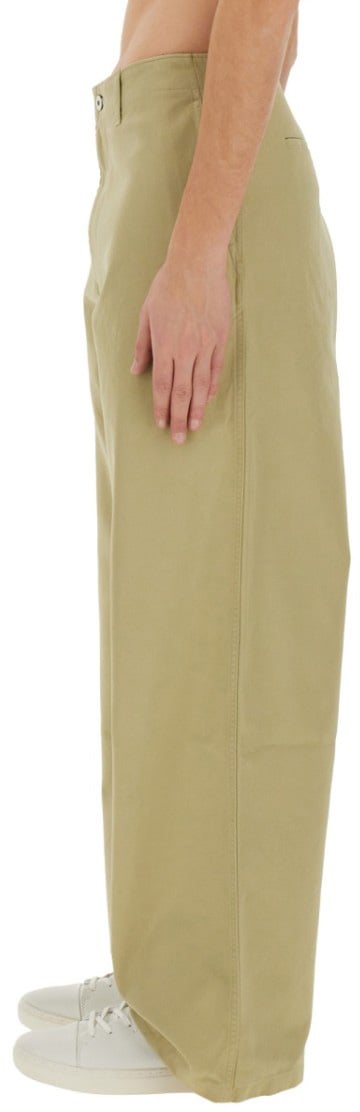 Burberry High-Waisted Straight Leg Pants Bruin