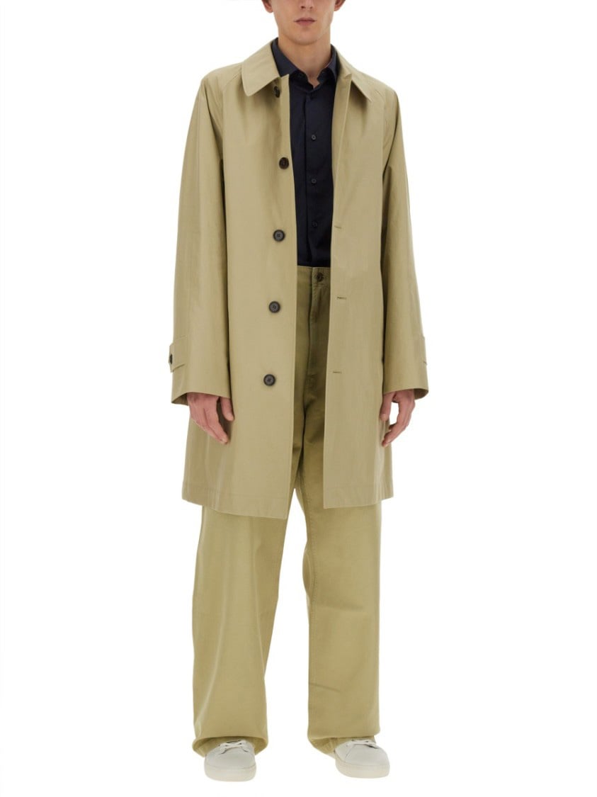 Burberry High-Waisted Straight Leg Pants Bruin