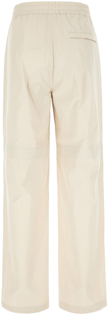 Burberry Burberry Sand cotton blend pants Neutraal
