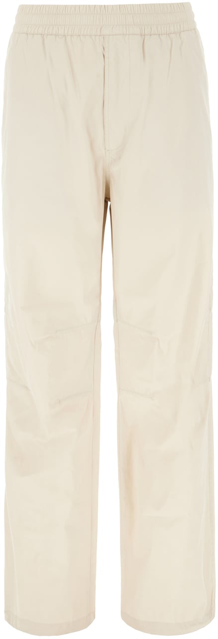 Burberry Burberry Sand cotton blend pants Neutraal