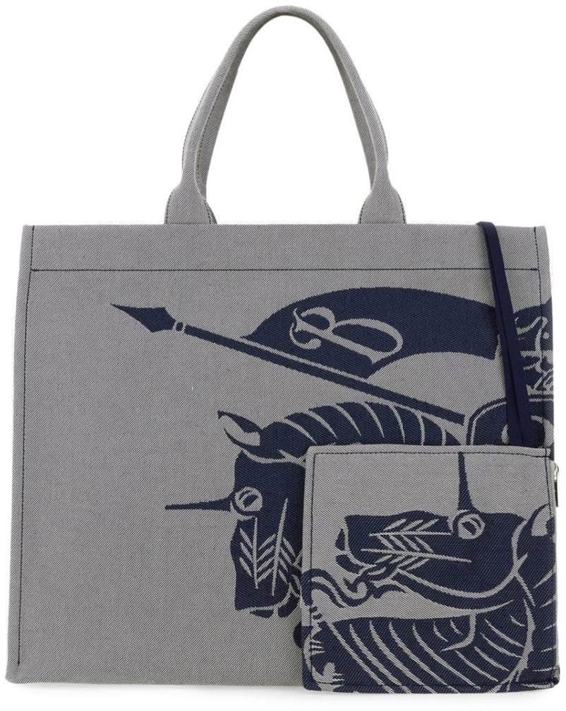 Burberry Canvas Tote Bag Grijs