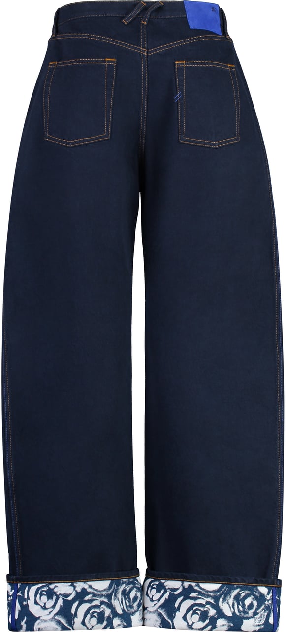 Burberry Wide-leg jeans Blauw