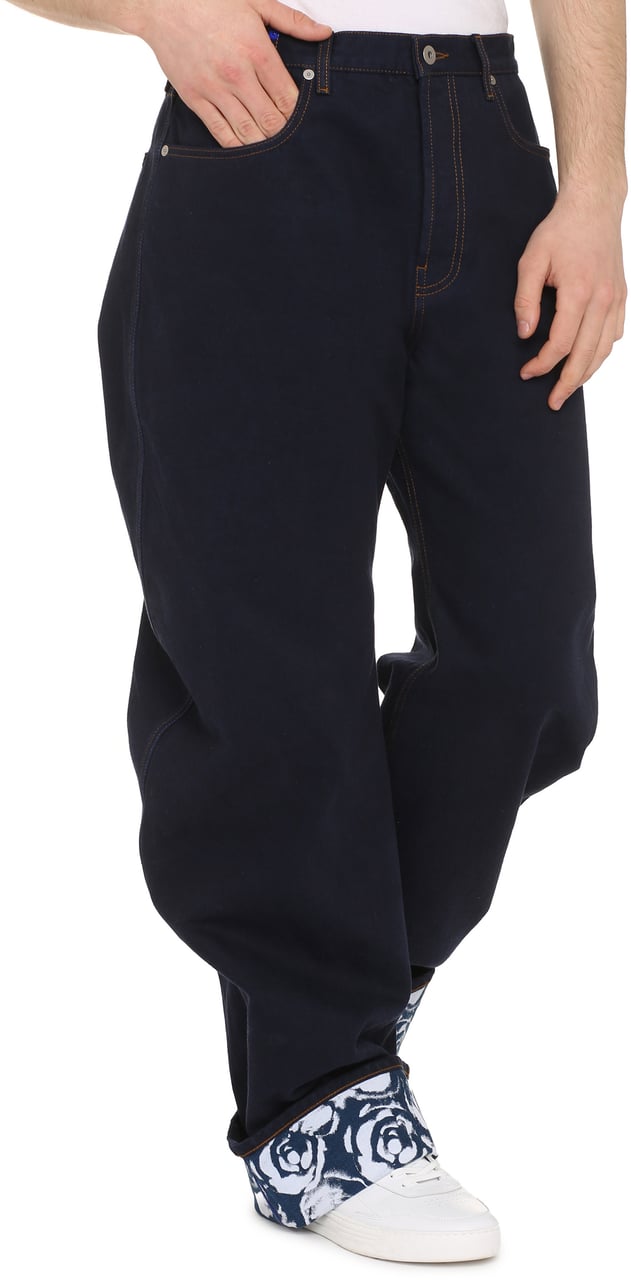 Burberry Wide-leg jeans Blauw