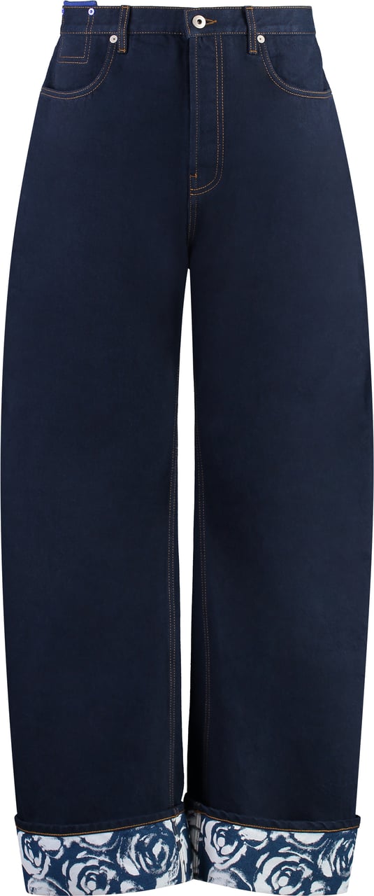 Burberry Wide-leg jeans Blauw