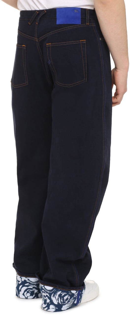 Burberry Wide-leg jeans Blauw