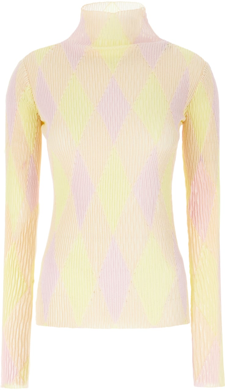 Burberry Burberry Multicolor cotton blend top Divers