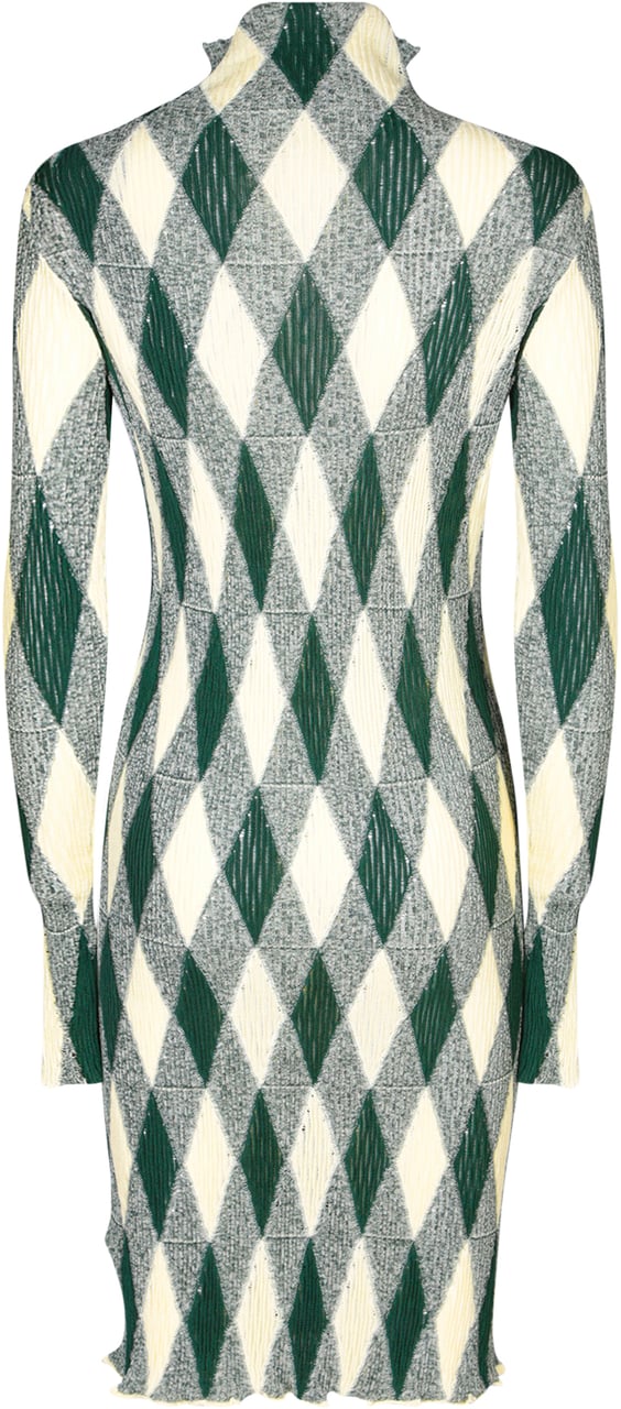 Burberry BURBERRY Green Dresses Groen