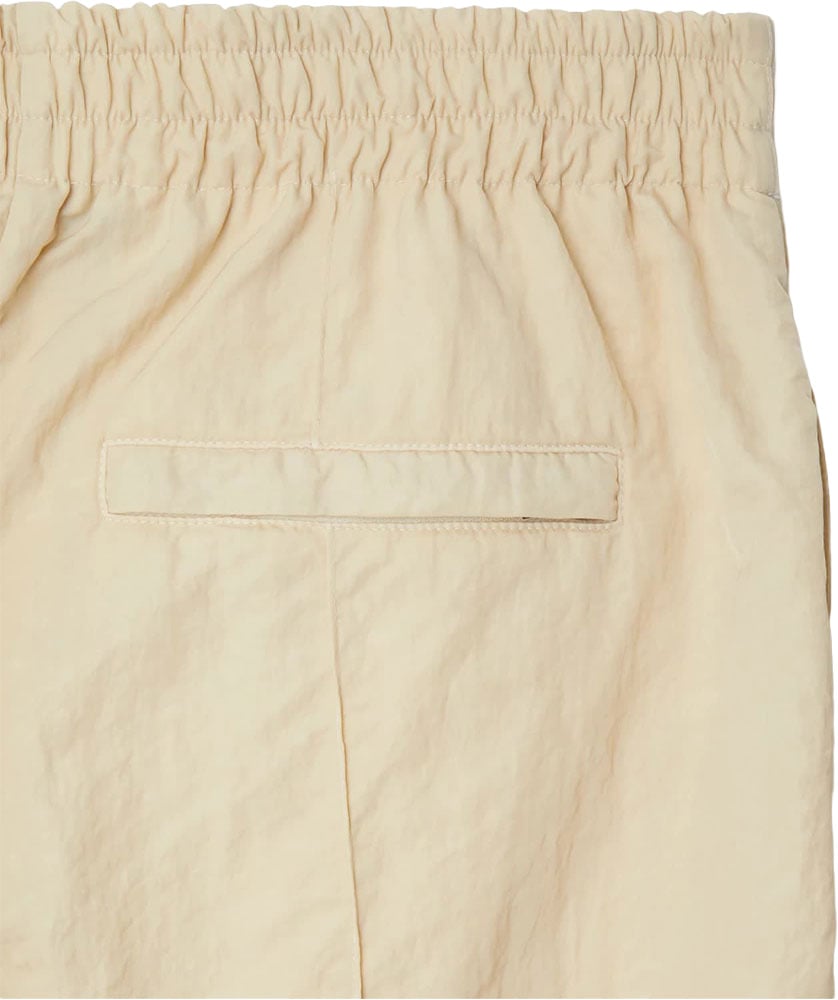 Burberry Lightweight Polyamide Elastic Waistband Pants Neutraal