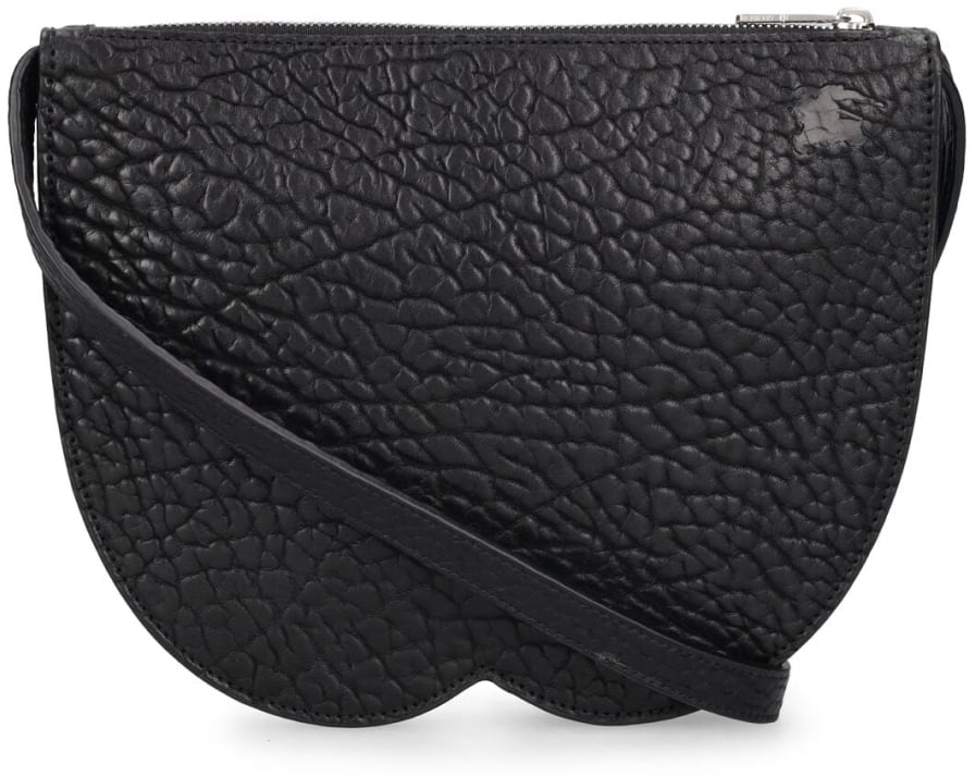 Burberry Chess Mini Pouch Shoulder Bag Zwart