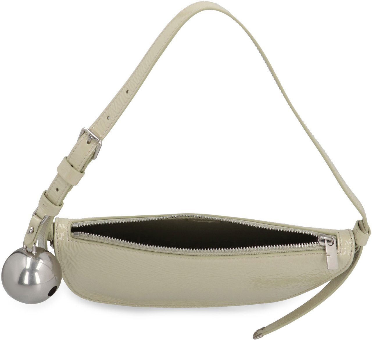 Burberry Shield Sling leather shoulder bag Neutraal