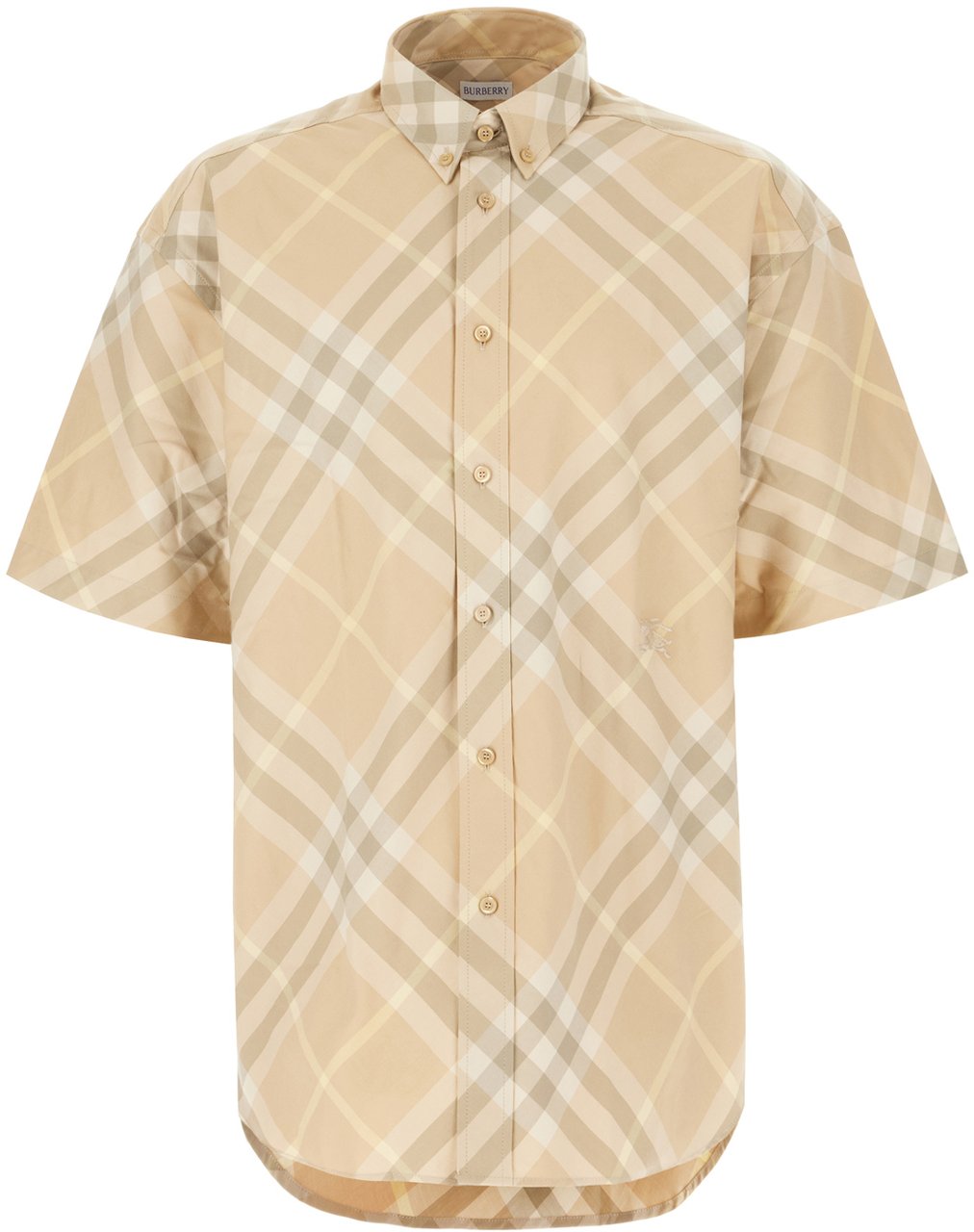Burberry Burberry Embroidered cotton shirt Divers